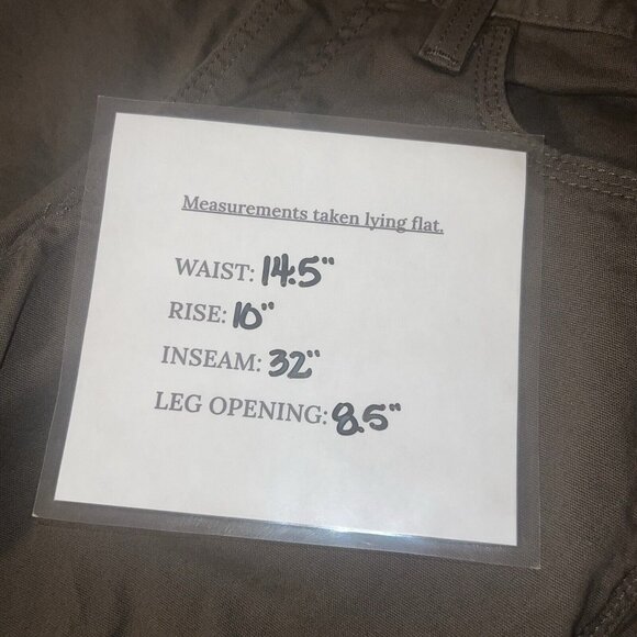 Ariat Rebar M4 Relaxed Straight Leg Jeans Mens Size 29x32 Cotton Thick Stitch - Picture 4 of 9